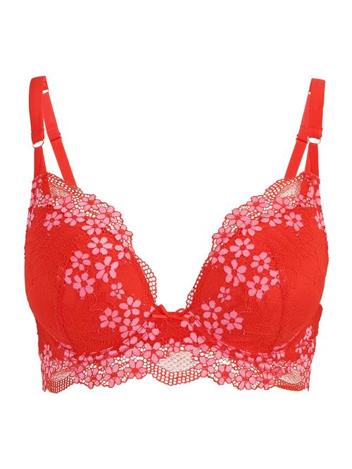 ETAM BH 'SOMPTUEUSE'  lys pink / knaldrød