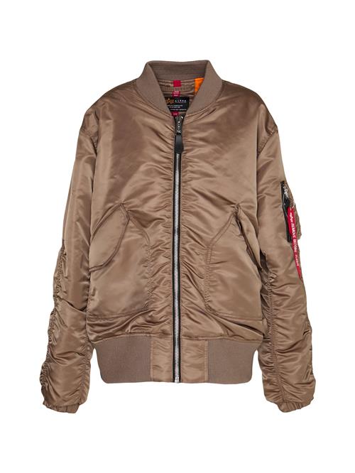 ALPHA INDUSTRIES Overgangsjakke 'CWU MA-1'  mokka