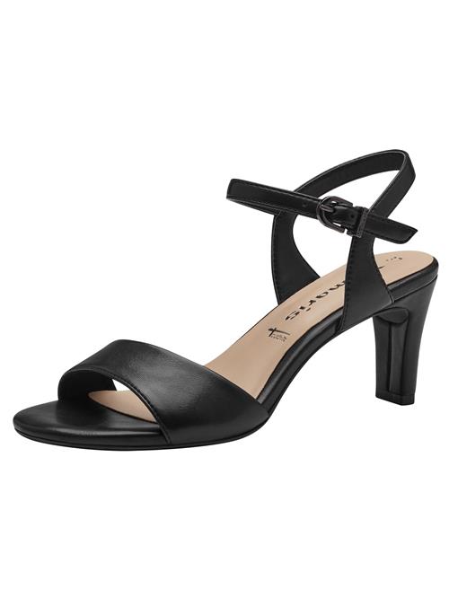 Tamaris Sandaler med rem  sort