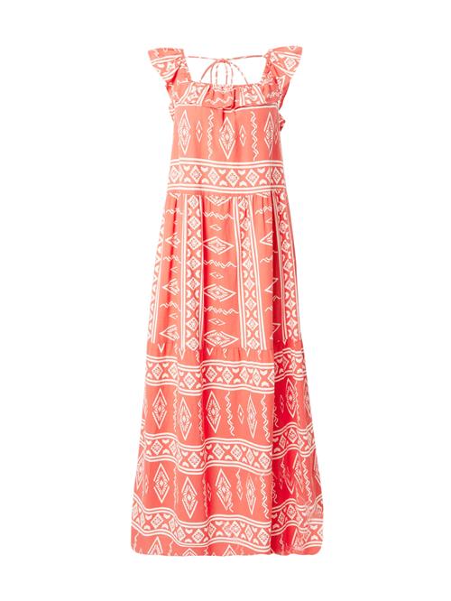 VERO MODA Sommerkjole 'Dicthe'  orange / hvid