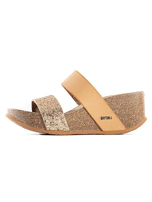 Bayton Pantoletter 'Philomene'  camel / orange