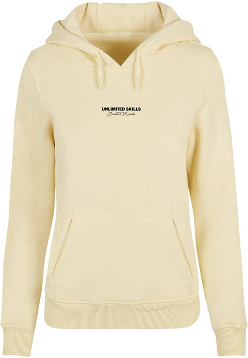 Merchcode Sweatshirt 'Unlimited Skills'  azur / pastelgul / lysegrå / sort