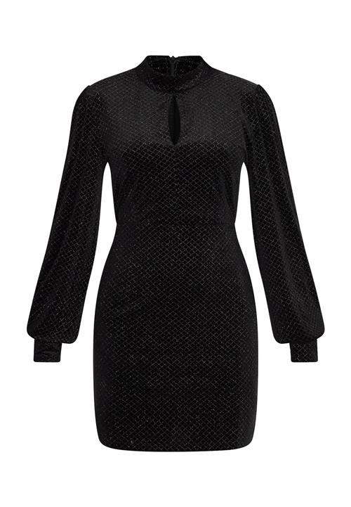 faina Kjole  sort / sølv