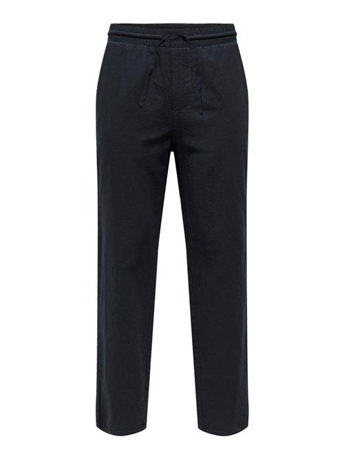 Only & Sons Lærredsbukser 'ONSSinus'  navy
