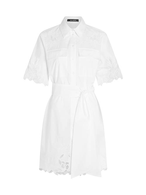 Karl Lagerfeld Blusekjole  hvid