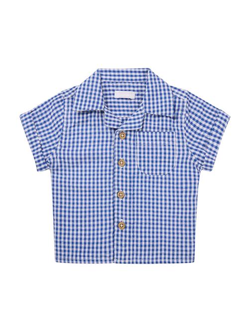 Noppies Skjorte 'Osnabruck'  blå / hvid