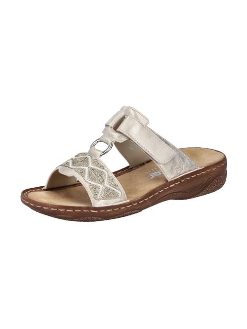 Rieker Pantoletter  beige