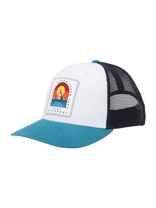 Iriedaily Hætte 'Stonefinger'  azur / mørkeblå / orange / hvid