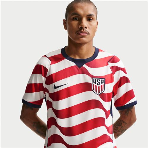 USMNT 2026 Stadium Home Nike Dri-FIT Replica-fodboldtrøje til mænd - hvid