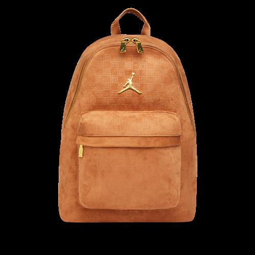 Jordan Suede Monogram-rygsæk (23,5 L) - brun