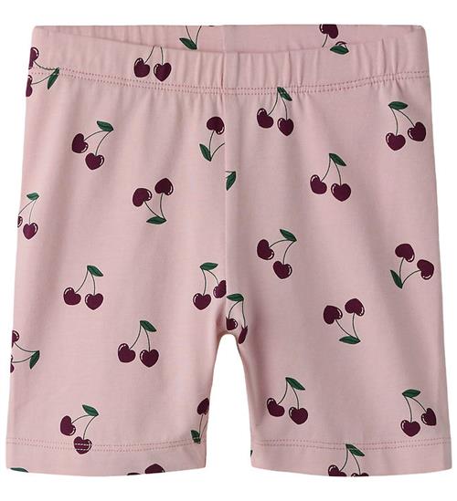 Name It Cykelshorts - NmfFiora - Violet Ice/Cherries