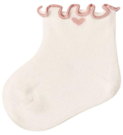 Lil Atelier Strømper - NmffiDucia -Coconut Milk/Misty Rose