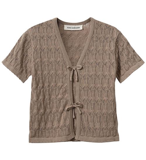 Sofie Schnoor Cardigan - Strik - FlorianaSY - Warm Stone