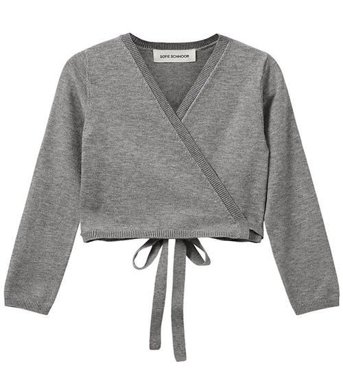 Sofie Schnoor Cardigan - Strik - Noos - GracySK - Gråmeleret