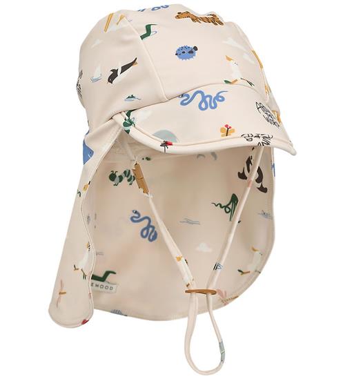 Liewood Badehat - UV40+ - Cecilia - Around The World/Sandy