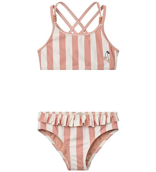 Liewood Bikini - UV40+ - Belle - Coral Blush/Creme de la Creme