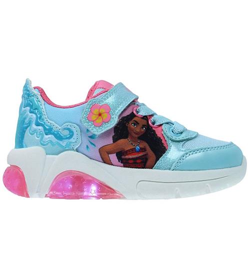 Geox Blinkesko - J Fadinlight - Watersea/Coral m. Vaianna