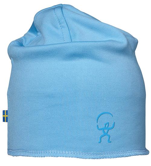 Isbjörn Of Sweden Hue m. Fleece - Panda - Sky Blue