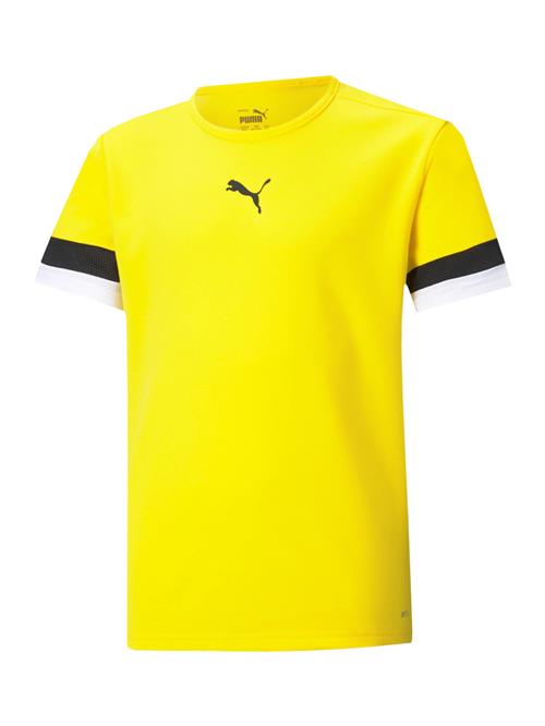 PUMA Funktionsskjorte  gul / sort / hvid