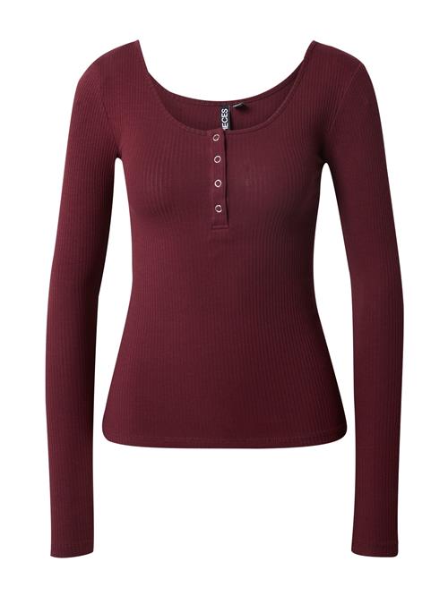 PIECES Shirts 'PCKitte'  bordeaux