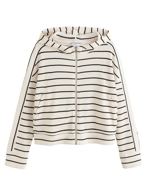 Next Cardigan  sort / uldhvid