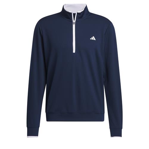 ADIDAS GOLF Funktionsskjorte 'Lightweight Half-Zip'  navy / hvid