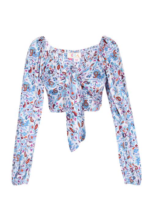 IZIA Bluse  blå / lilla / orange