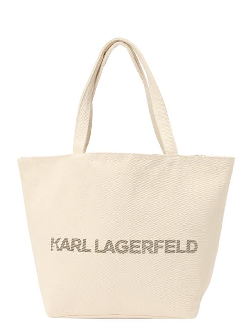 Karl Lagerfeld Shopper  taupe / oliven / naturhvid