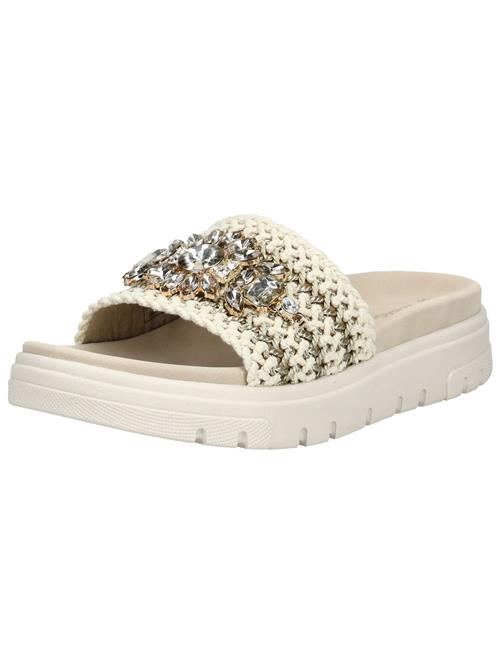 TT. BAGATT Pantoletter  lysebeige / guld / transparent