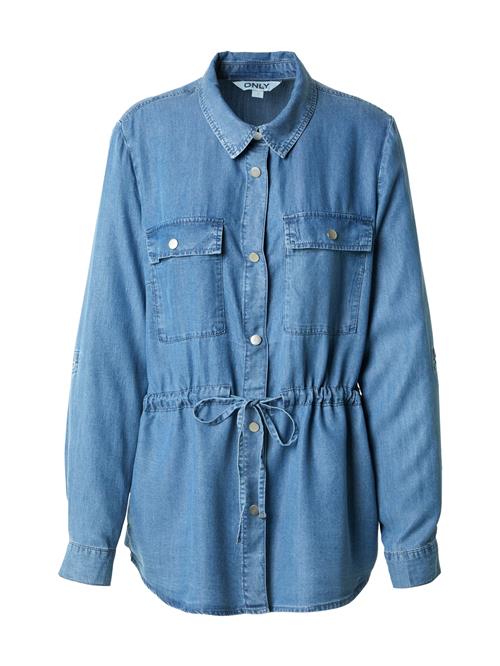 ONLY Bluse 'ONLCHARIS'  blue denim