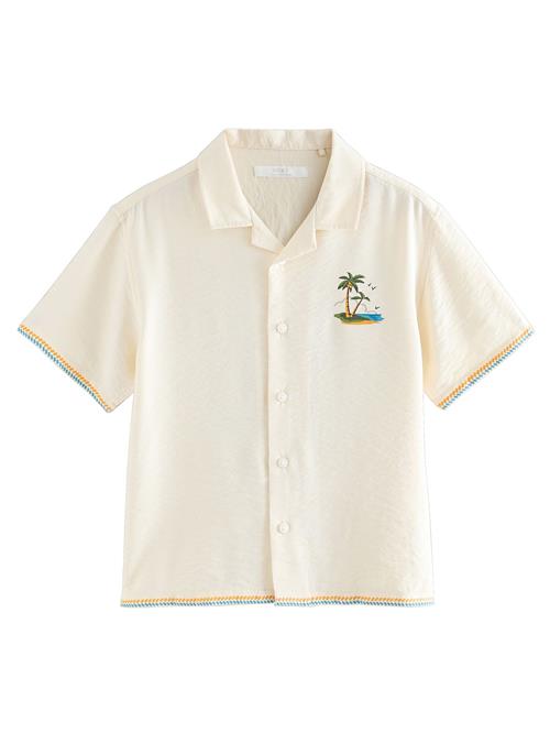 Next Skjorte  ecru / blå / gul / grøn