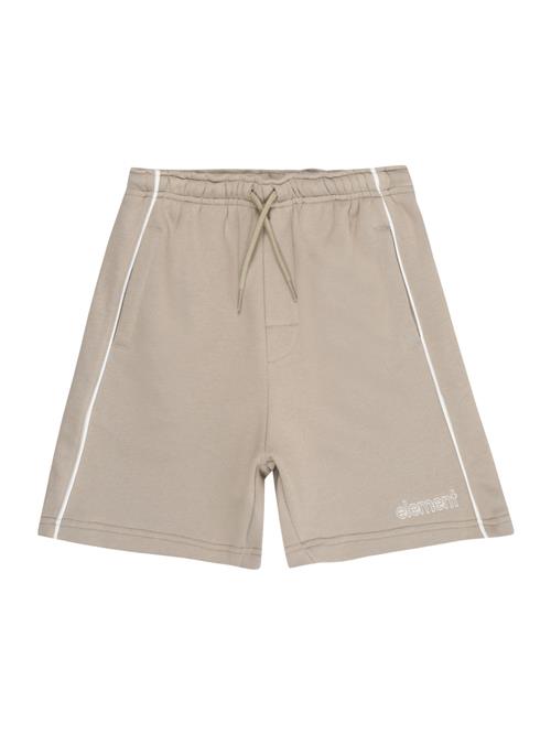 ELEMENT Sportsbukser 'CORNELL 90s'  taupe / hvid