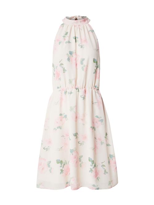 ABOUT YOU Sommerkjole 'Ella'  siv / lysegrøn / lyserød / pastelpink