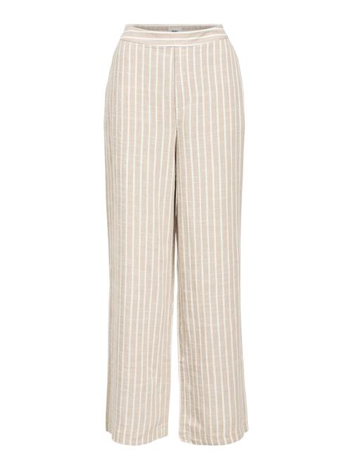 OBJECT Bukser  beige / hvid