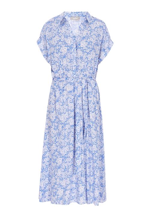 Usha Blusekjole  blå / hvid