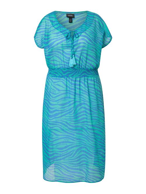 Ulla Popken Kjole  azur / royalblå