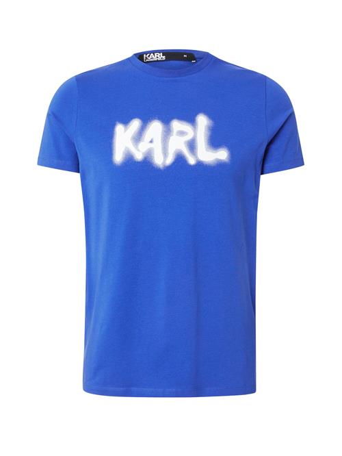 Karl Lagerfeld Bluser & t-shirts  royalblå / hvid