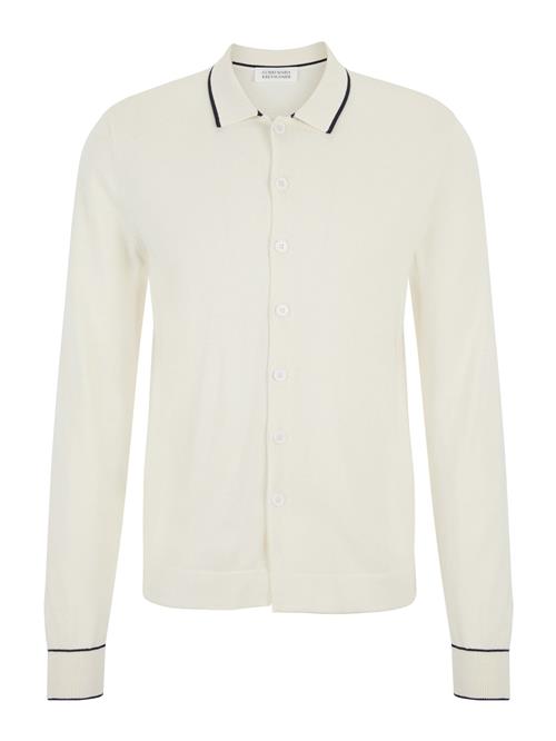 Guido Maria Kretschmer Men Cardigan 'Torge'  sort / uldhvid