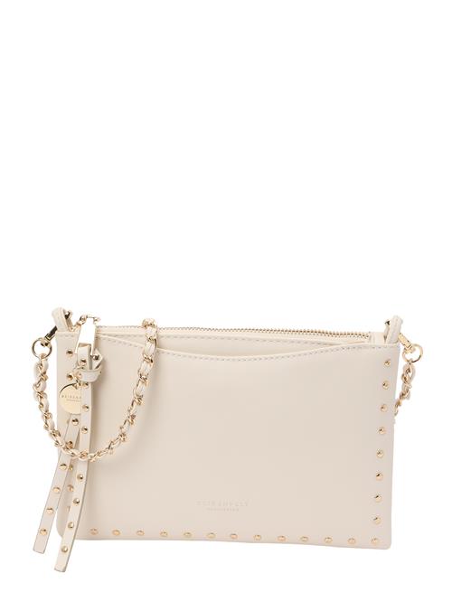 Seidenfelt Skuldertaske 'Senja'  beige / guld