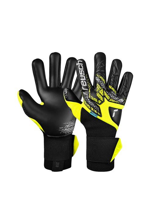 REUSCH Sportshandsker 'Attrakt Gold X NC Gravity'  gul / sort
