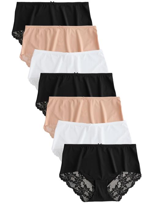 Next Slip  beige / sort / hvid