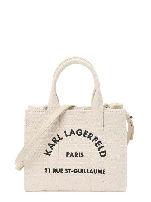 Karl Lagerfeld Shopper  creme / sort