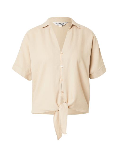 ONLY Bluse 'ONLCARO'  mørkebeige