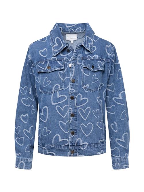 Laurella Overgangsjakke  blå / hvid