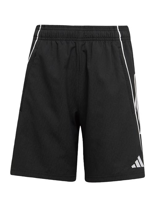 ADIDAS PERFORMANCE Sportsbukser 'Tiro 25 Competition Downtime'  sort / hvid