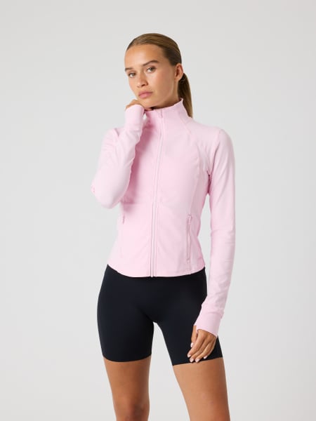 Björn Borg Borg Soft Zip Midlayer Pink, XS