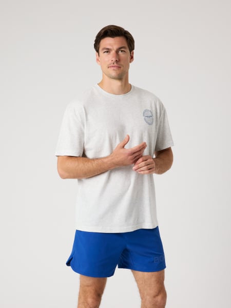 Björn Borg Ace Oversized T-shirt Grå, XL