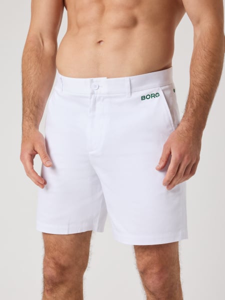 Björn Borg Borg Golf Chinos Shorts Hvid, XXL