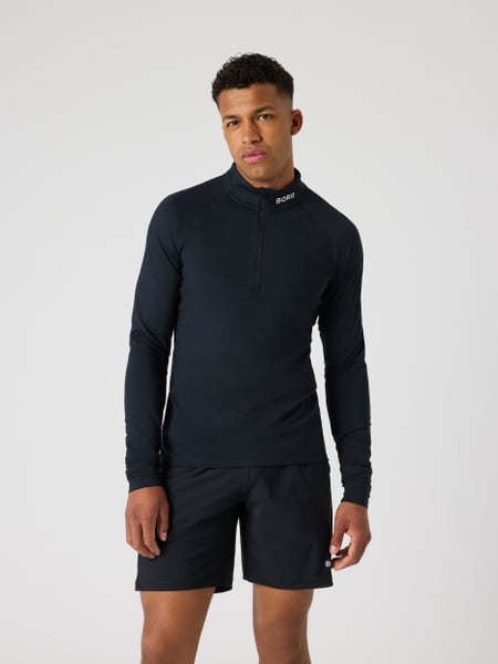 Björn Borg Borg Golf Midlayer Half Zip Sort, S