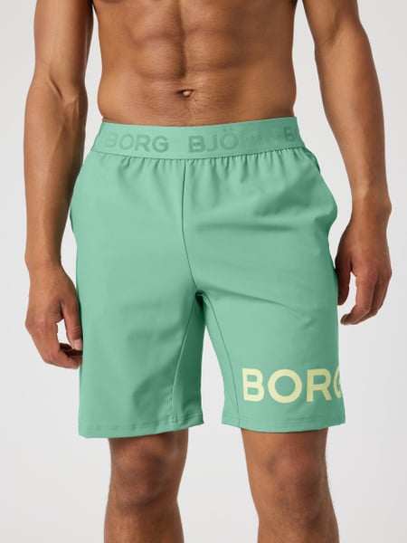 Björn Borg Borg Shorts 9 Inch Grøn, S